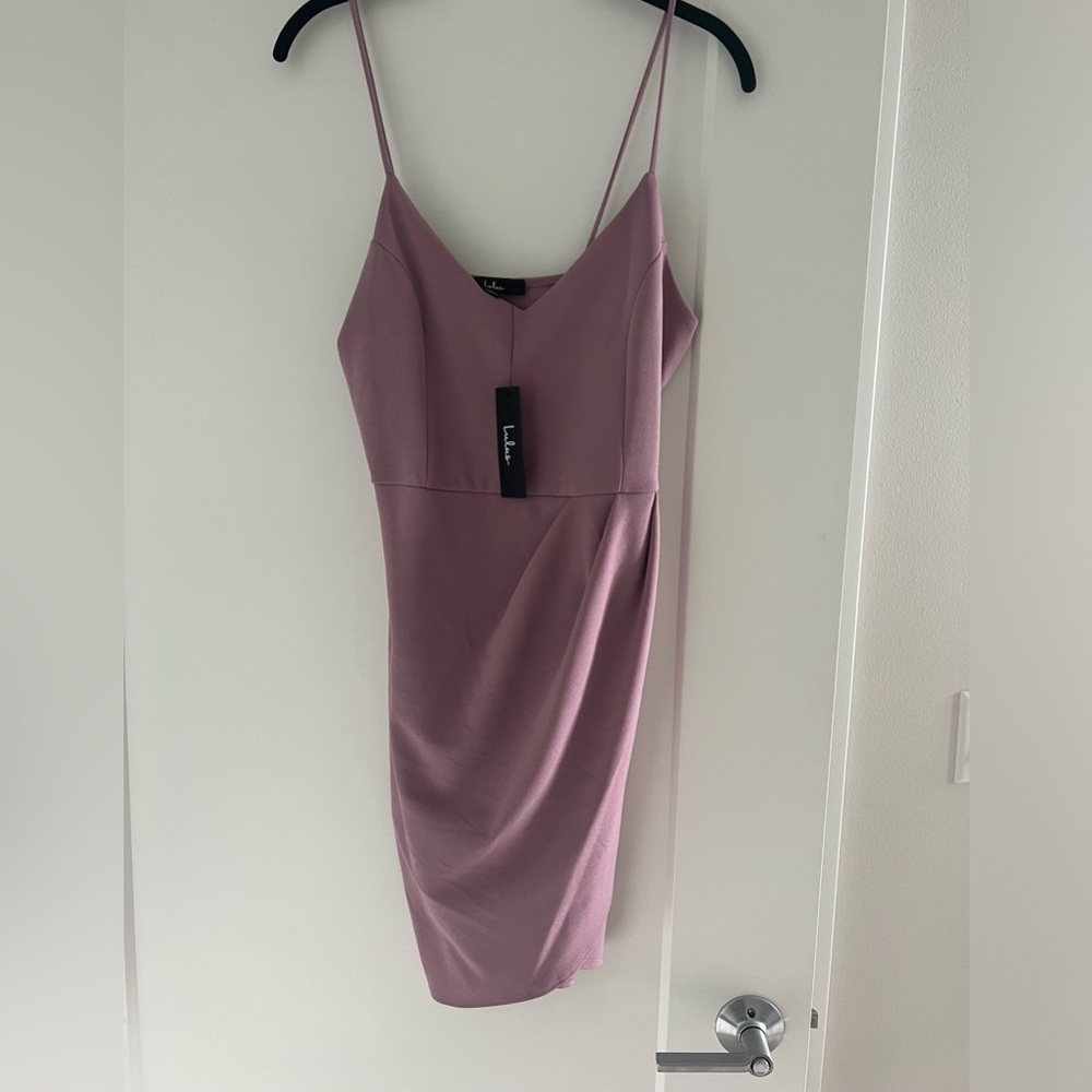 NWT LuLus Mauve Dress Large